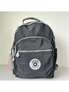 Kipling Seoul Small Tablet Backpack in True Black Tonal NWT